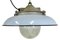 Industrial Blue Enamel Factory Pendant Lamp in Cast Iron from Zaos, 1960s, Image 1