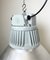 Lámpara colgante industrial grande de aluminio de Elektrosvit, años 60, Imagen 6