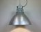 Lámpara colgante industrial grande de aluminio de Elektrosvit, años 60, Imagen 21