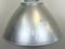 Lámpara colgante industrial grande de aluminio de Elektrosvit, años 60, Imagen 4