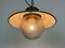 Industrial Green Enamel and Cast Iron Pendant Light, 1960s 15