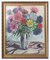 Janis Brekte, Aster Flowers, Watercolor on Paper, 1977, Image 1