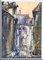 Janis Brekte, Town, 1983, Watercolor on Paper, Image 1