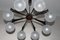 Large Chandelier with Eight Diffusers, 1960s 7