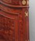 Cama estilo neoclásico francés de caoba ciruela y latón, 1880, Imagen 7