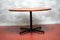 Runder deutscher Vintage Couchtisch aus Teak von Knoll, 1960er 9