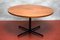 Vintage German Round Teak Coffee Table from Knoll, 1960s 1