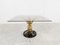 Brass and Marble Pineapple Coffee Table, 1970s 1