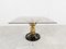 Brass and Marble Pineapple Coffee Table, 1970s, Image 1
