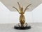Brass and Marble Pineapple Coffee Table, 1970s, Image 3