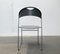 Postmodern Italian Modell Juliette Stacking Metal Chair by Hannes Wettstein for Cerruti Baleri, 1980s, Set of 2 5