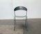 Postmodern Italian Modell Juliette Stacking Metal Chair by Hannes Wettstein for Cerruti Baleri, 1980s, Set of 2 13