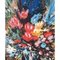 Artiste de l'École d'Espagne, Fleurs Auspicious, 1950s, Huile & Acrylique sur Toile 2