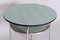 Small Czech Bauhaus Round Side Table in Chrome, 1930s 3