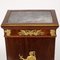 19th Century French Empire Style Ormolu Mounted Wood & Marble Pedestal, 1890s, Image 12