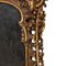 Espejo estilo Luis XV del siglo XIX con marco de madera dorada, años 70, Imagen 7