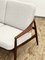 Mid-Century German Modern Sofa in Teak by Hartmut Lohmeyer for Wilkhahn, 1950s 16