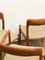 Mid-Century Danish Chairs in Teak Model 56 & 75 by Niels Møller for J.L. Mollers, 1950s, Set of 6, Image 8