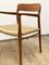 Mid-Century Danish Chairs in Teak Model 56 & 75 by Niels Møller for J.L. Mollers, 1950s, Set of 8 12