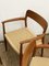 Mid-Century Danish Chairs in Teak Model 56 & 75 by Niels Møller for J.L. Mollers, 1950s, Set of 8, Image 10