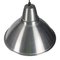 Lampe à Suspension Industrielle en Aluminium Brossé, 1960s 3