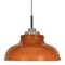 Scandinavian Orange Pendant Lamp, 1960s 3