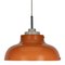 Scandinavian Orange Pendant Lamp, 1960s, Image 3