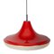 Space Age Red 05652/01 Pendant Lamp from Massive, 1970s 4