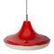 Space Age Red 05652/01 Pendant Lamp from Massive, 1970s, Image 4