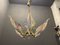 Lámpara de araña de cristal de Murano de Seguso, años 60, Imagen 10