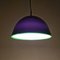 Murano Glass Neverrino Pendant Lamp by Gae Aulenti from Vistosi, 1970s, Image 5