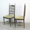 Rustic Dining Chairs, 1970s, Set of 2 3