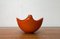 Mid-Century Italian Ceramic Bowl with Leaf Design, 1960s 17