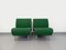 Vintage Chairs in Green and Metal Fabric from Airborne, 1980s, Set of 2, Image 17