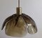 Vintage Deckenlampe aus Muranoglas & Metall, 1970er 3