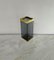 Umbrella Stand in Smoked Glass and Gilt Metal by Umberto Mascagni, Italy, 1970s 3