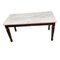 Rechteckiger Mid-Century Classic Couchtisch mit Tischplatte aus Carrara-Marmor 5