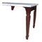 Mid-Century Classic Rectangular Coffee Table with Carrara Marble Top, Image 3