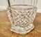 Art Deco French Hand Cut Crystal Wine Cooler with Gilded Top Rim, 1920s 2