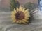 Sonnenblumen in einer Keramikvase, Ölgemälde auf Leinwand 8