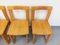 Chaises Luge Vintage Brutaliste en Orme par Silvio Coppola, Italie, 1970s, Set de 4 15