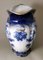 English Victorian Style White, Blue and Gold Porcelain Pitcher, 1880s, Image 7