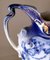 English Victorian Style White, Blue and Gold Porcelain Pitcher, 1880s 11