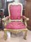 Vintage Louis XV Throne, 1780s, Image 3