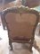 Vintage Louis XV Throne, 1780s 12