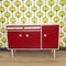 Rotes Sideboard, Schweden, 1970er 1