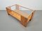 Table Basse Vintage Scandinave en Bois de Pin et Verre, 1970s 9