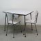 Formica Kitchen Table and Chairs, 1970s, Set of 3 1