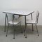 Formica Kitchen Table and Chairs, 1970s, Set of 3, Image 1
