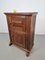 19th Century Brutalist Oak Two-Door Bread Spindle Cabinet 7